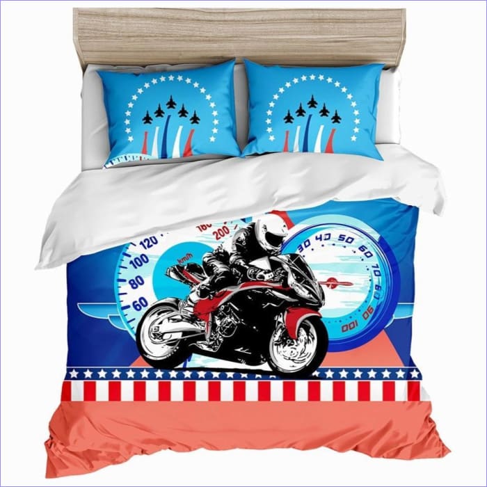 Housse de couette Quad moto de course 